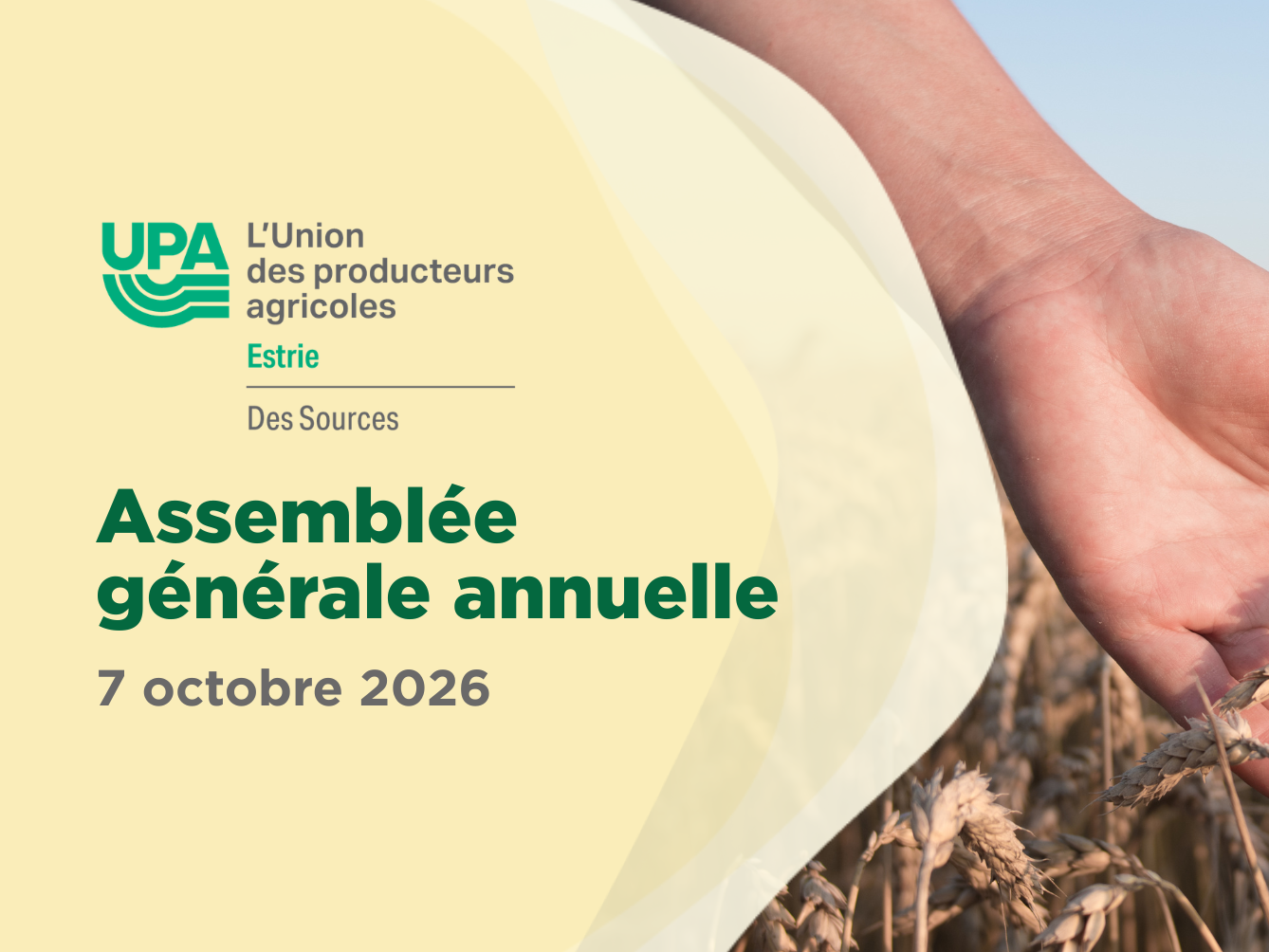 Assemblée générale annuelle 2026 – Syndicat local des Sources