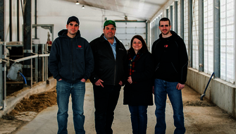 La famille Campeau de Brownsburg-Chatham