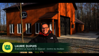 Laurie Dupuis, productrice acéricole