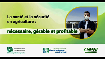 La santé des travailleurs en agriculture, une priorité