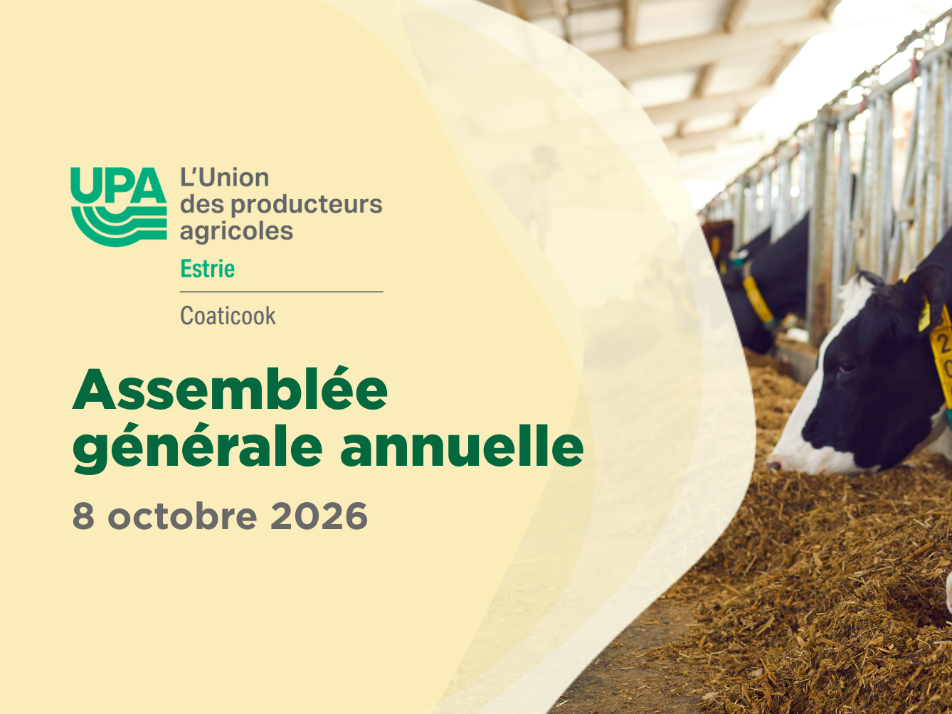Assemblée générale annuelle 2026 - Syndicat local de Coaticook