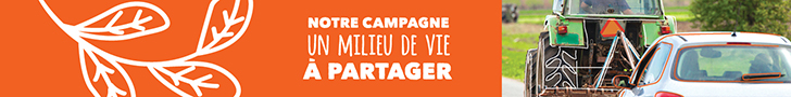 Bannière Notre campagne, un milieu de vie à partager